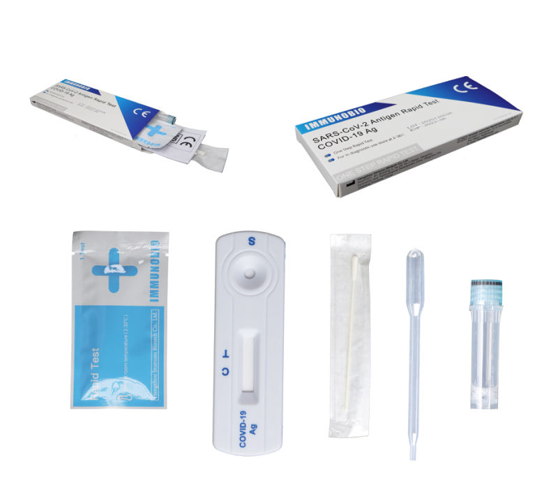 2019 Vir Saliva Swab Antigen Test Kit with CE/ISO13485