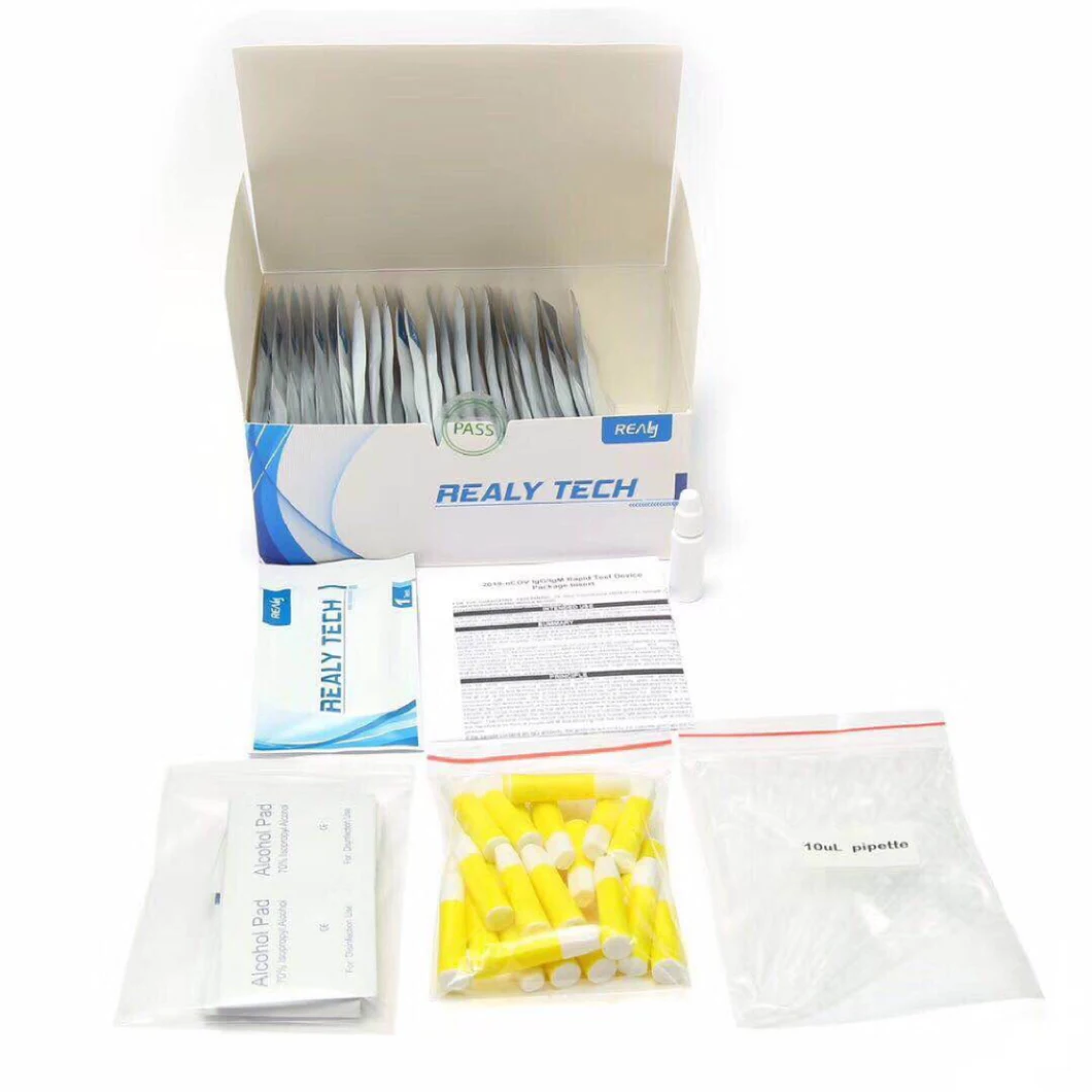 Test Kits Test Kit Ce FDA Approved Rapid Test Kit High Accuracy Colloidal Gold Virus Test Igg/Igm Antibody Rapid Test Kits Virus Rapid Testing Kit Test Kit
