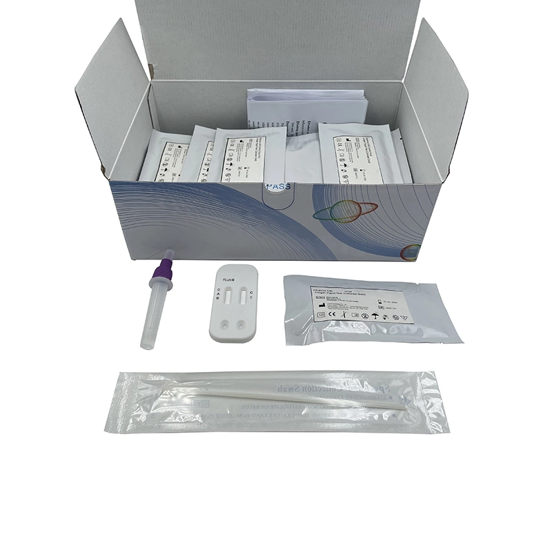 Influenza a/B & Contagious Virus Combo Rapid Antigen Diagnostic Test Kit