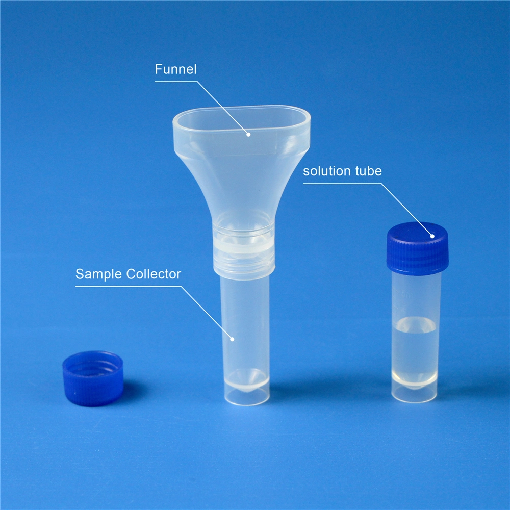 Disposable Integrated Saliva DNA Sample Testing Collection Kit Saliva Collector