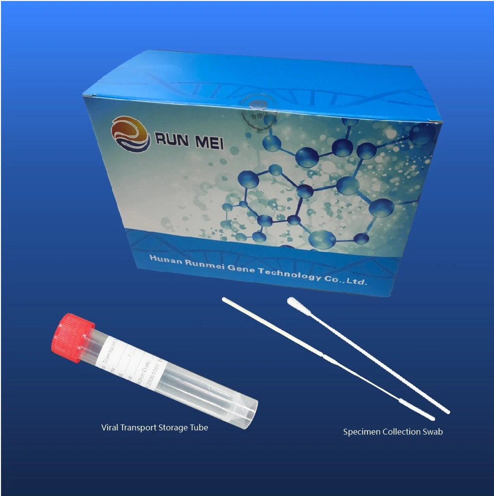 Vtm Flocked Nasal Swab and Throat Swab Test Collect with Transport Medium