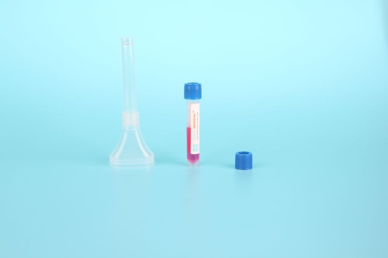 Portable Saliva Tube Collector with Funnel for DNA/PCR Test