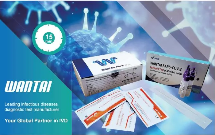 Antigen Test Cassette One Step Accurate Result in 15 Minutes AG Rapid Test Kit