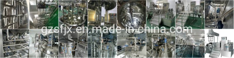 High Shear Vacuum Mixer with Optimum Dispersion Results
