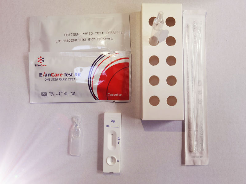 Clungene Clongene Lungene One Step AG Swab Antigen Diagnostic Rapid Test Cassette Test Kit Self Test at Home