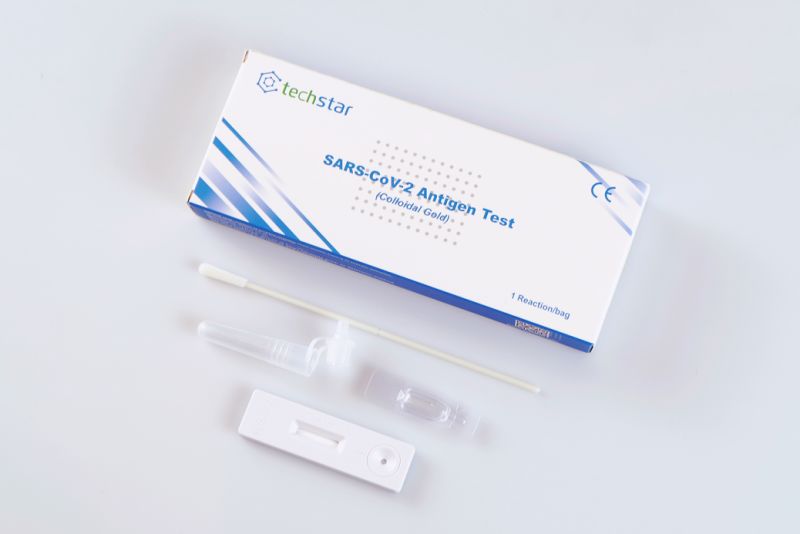 Disposable Rapid Medical Diagnosis Antigen Saliva Test for 5 Person with CE Certificate