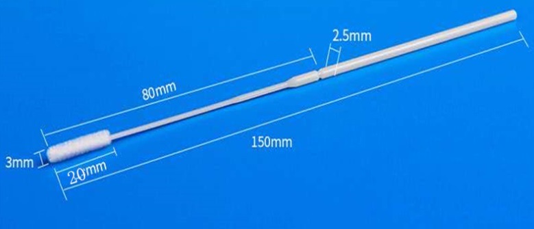 High Accuracy Medical Test Disposable Throat Swab Tube