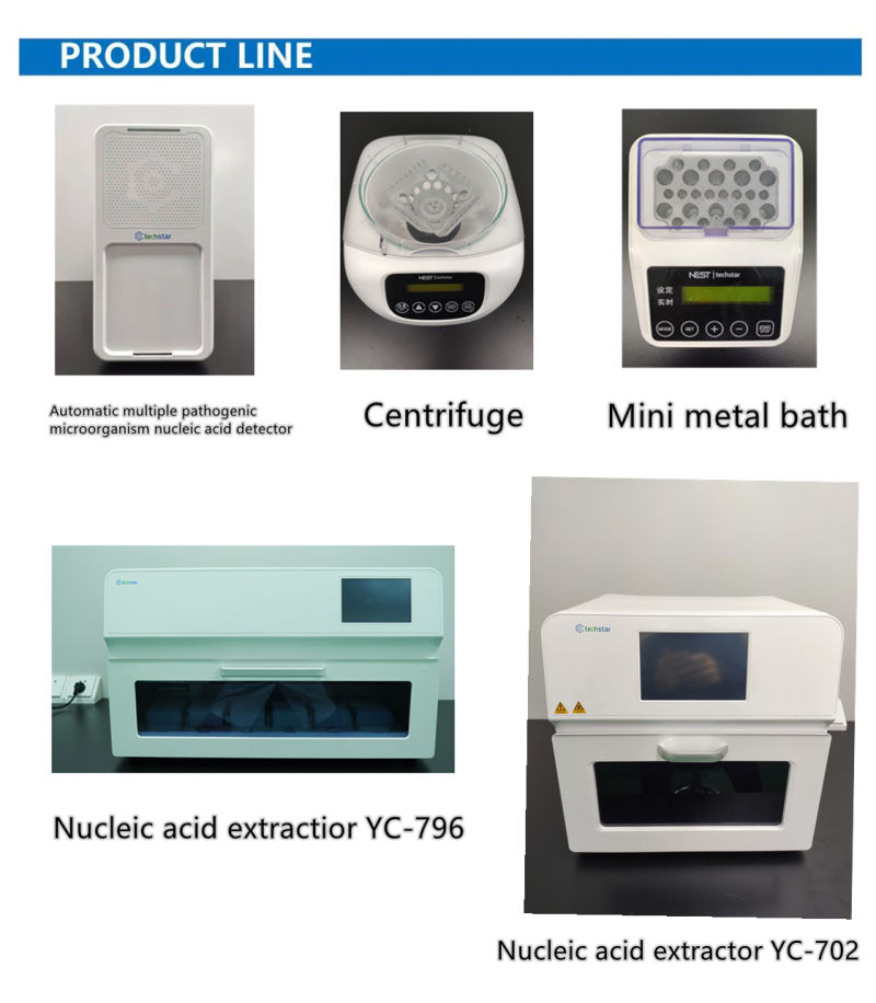 Automatic Nucleic Acid Extraction Instruments Yc701 Diagnostic Rapid Kit