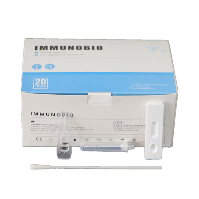 Coil 19 Test Antigen Rapid Test Diagnostic Medical Kit Cavid Saliva/Nasal Swab Antigen Test with CE