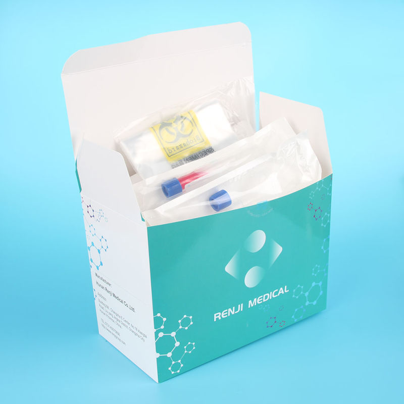 Sample Saliva Collection Test Kit for Medical Lab Test