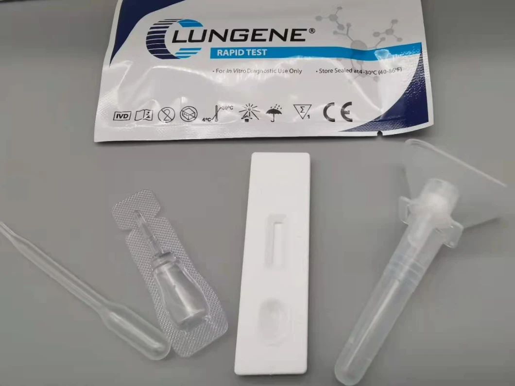 2021 New Launch Clongene Clungene Antigen Rapid Test Cassette Saliva Method