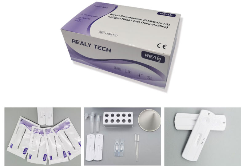 Coviding-19 Antigen Rapid Test Cassette (saliva) Test Kit
