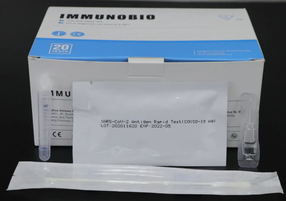 Fob Coil Test Kits Medcal Kit Antigen Saliva Swab/Spit Tests Rapid Diagnostic Test with CE