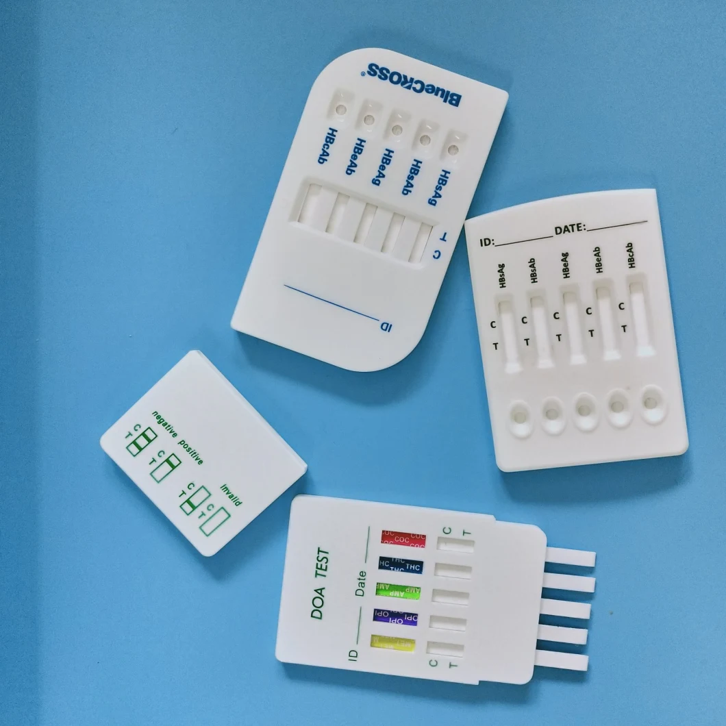 2 to 10 Panel Accurate Rapid One Step Saliva Urine Test Drug Test