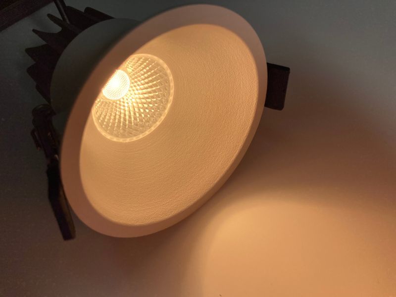 How Bright COB Down Light Aluminum Modern LED Recessed Downlight Anti Glare Spotlight