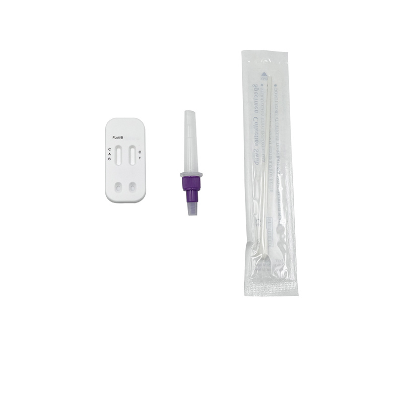2 in 1 Combined Antigen Test Kit Diagnostic Kit for Respiratory Infectious Disease and Flu a&B