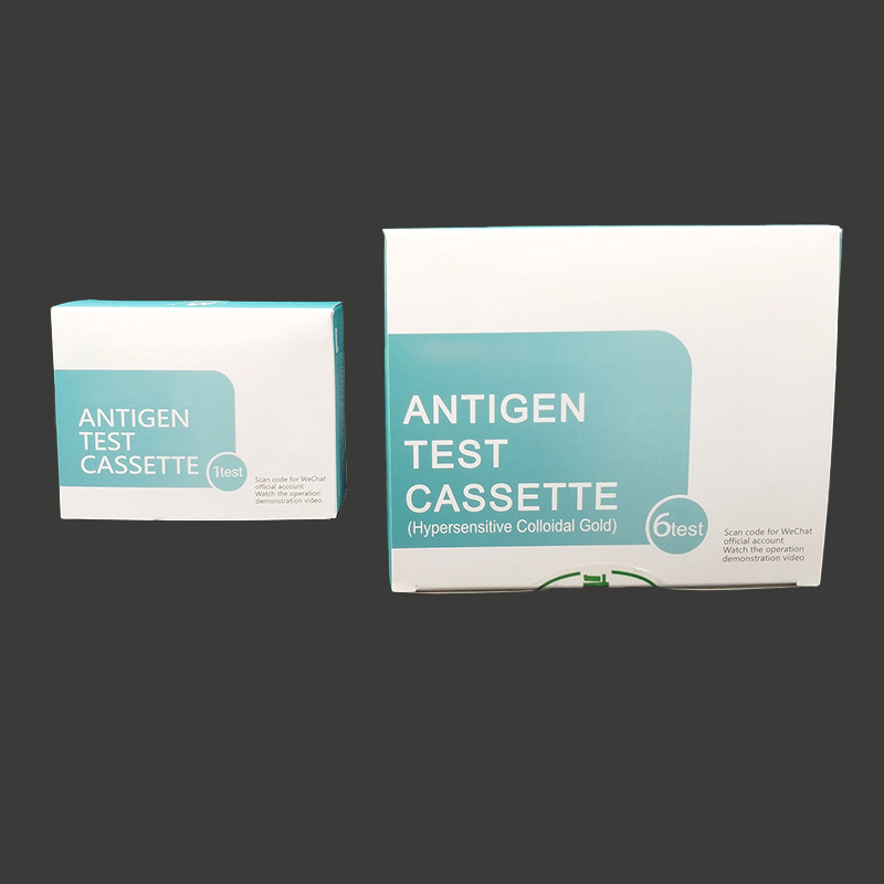 Antigen Diagnostic Saliva Testing Cassette PCR Rapid Test Kit