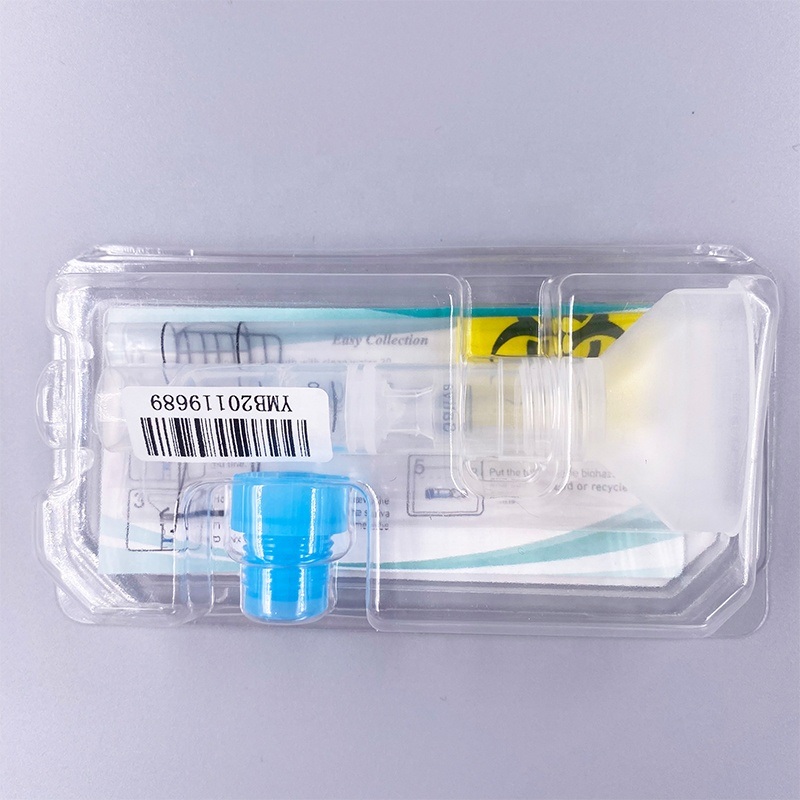 Disposal Saliva Sampling Collection Kit Saliva Collector All-in-One