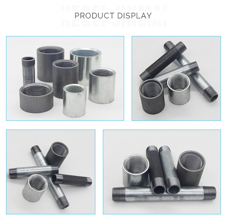 Black Malleable Casting Iron Quick Tube Connector Pipe Fittings