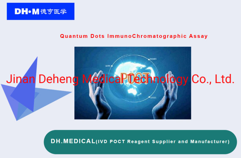 Myo Cardiac Antigen Antibody Immune Fluorescent Rapid Test Reagent Kit