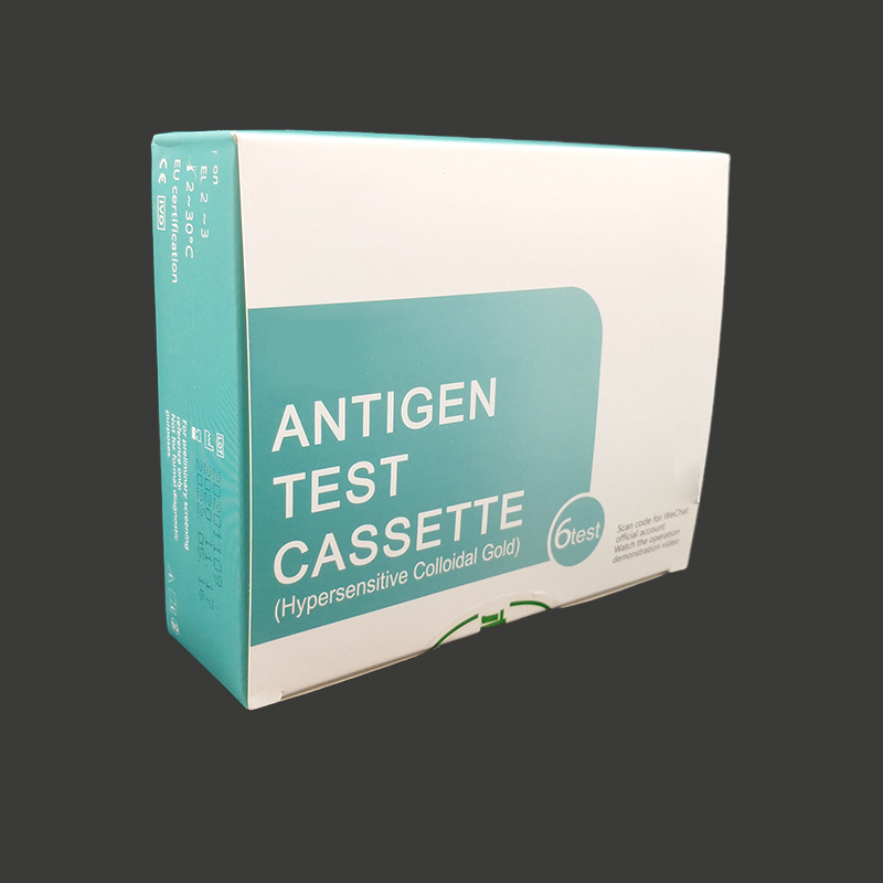 PCR Rapid Test Kit Antigen Saliva Testing Cassette