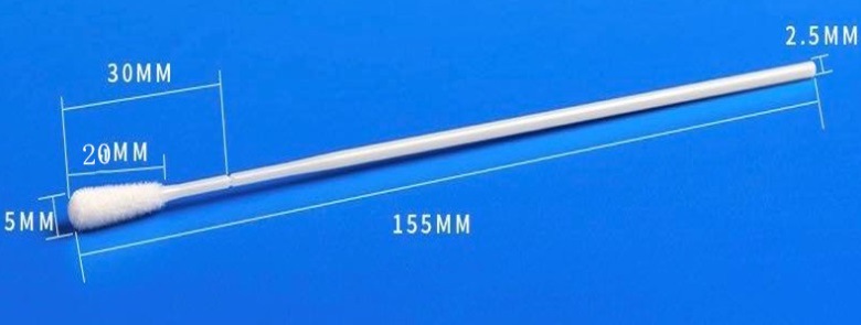 High Accuracy Medical Test Disposable Throat Swab Tube