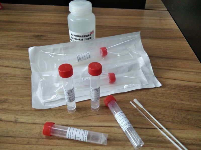 FDA Viral Transport Media with Flocked Nasal Swab for PCR Test