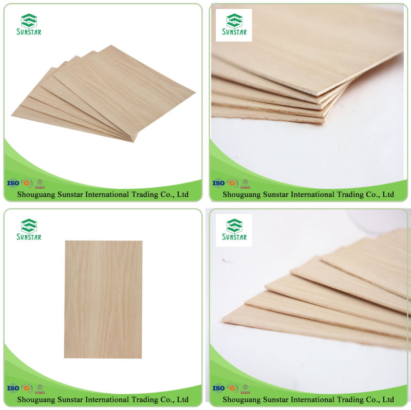 15-19mm Melamine Plywood Poplar Pine Birch Board
