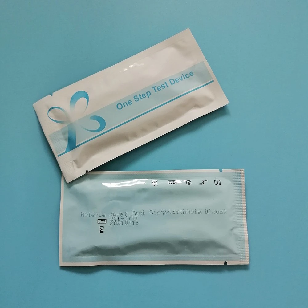 Malaria Test Clinic Use Whole Blood Disposable Malaria Test Equipments High Accuracy Malaria Test Strip