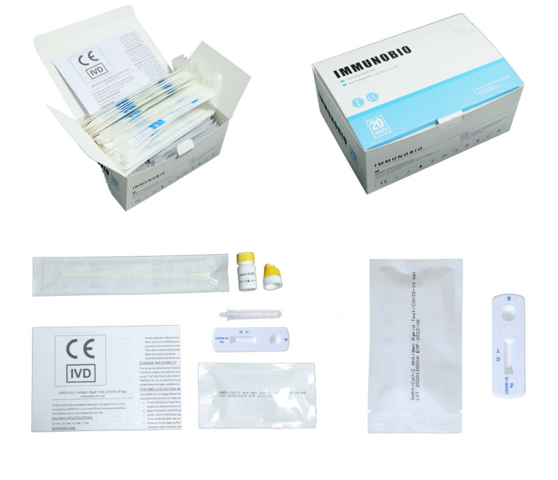 Rapid Diagnostic Kit for C0V19 with CE/ISO13484/Whilte List