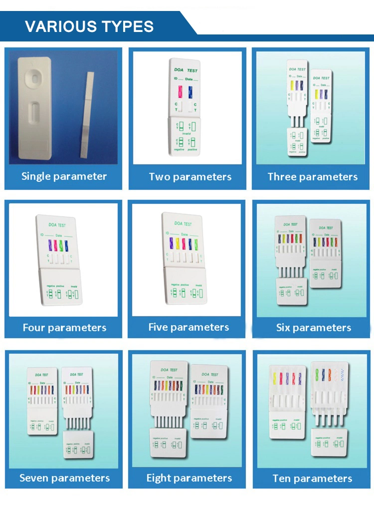 Doa Test Kits 4-Panel Test Urine Test CE Marked Drug Abuse Test