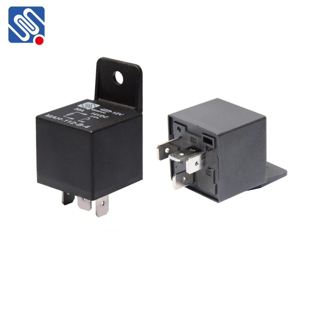mAh-112-B-4 40A 12V Car Relay 4pin Universal Manufacturer Vehicle Relay Auto Flasher Relay