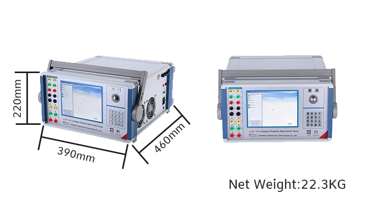 High Accuracy 6 Phase Relay Protection Tester for Substation Relay Tester