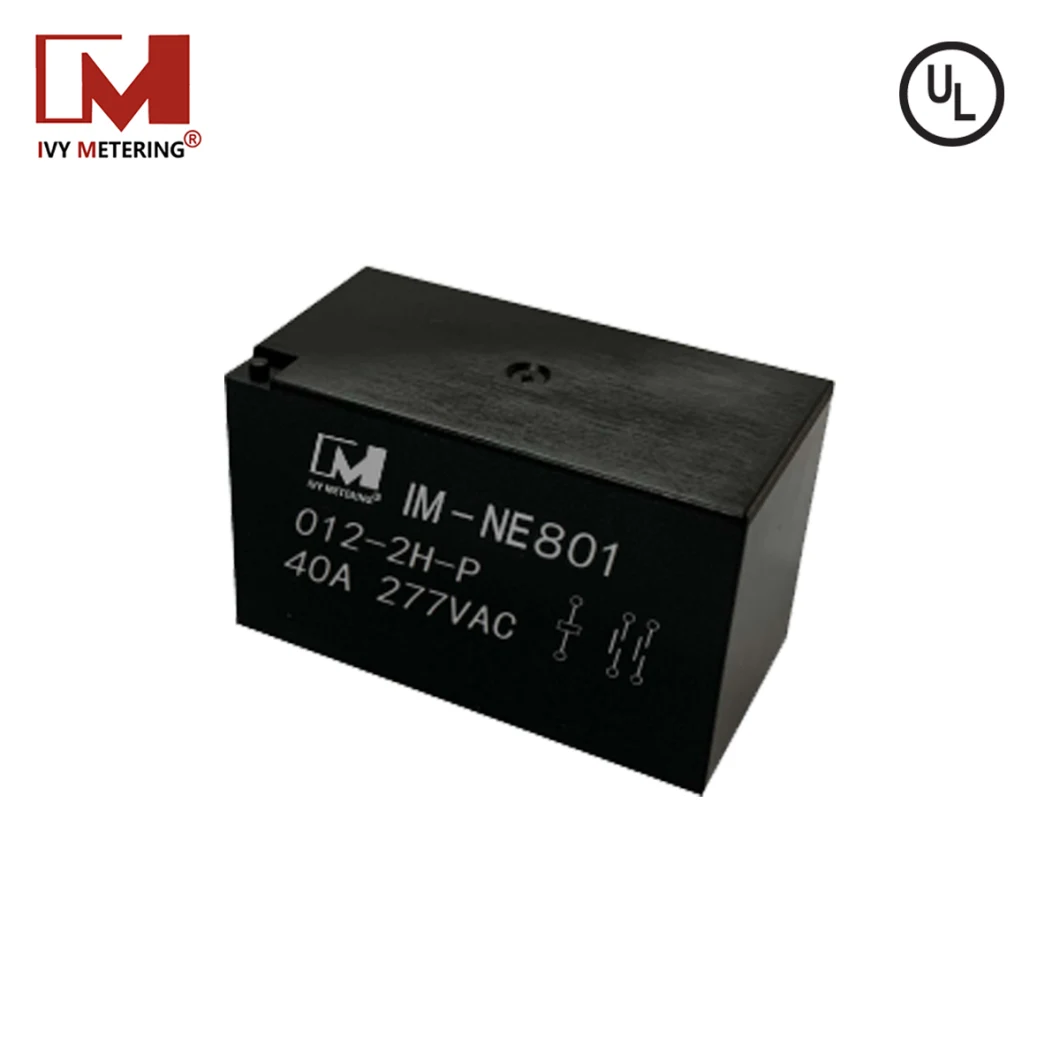 AC 220V Coil Small Overcurrent Relay 40A Energy-Saving Power Relay