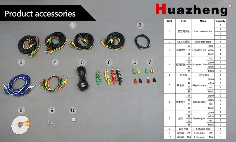 China Secondary Current Voltage Injection Six Phase Protection Relay Tester