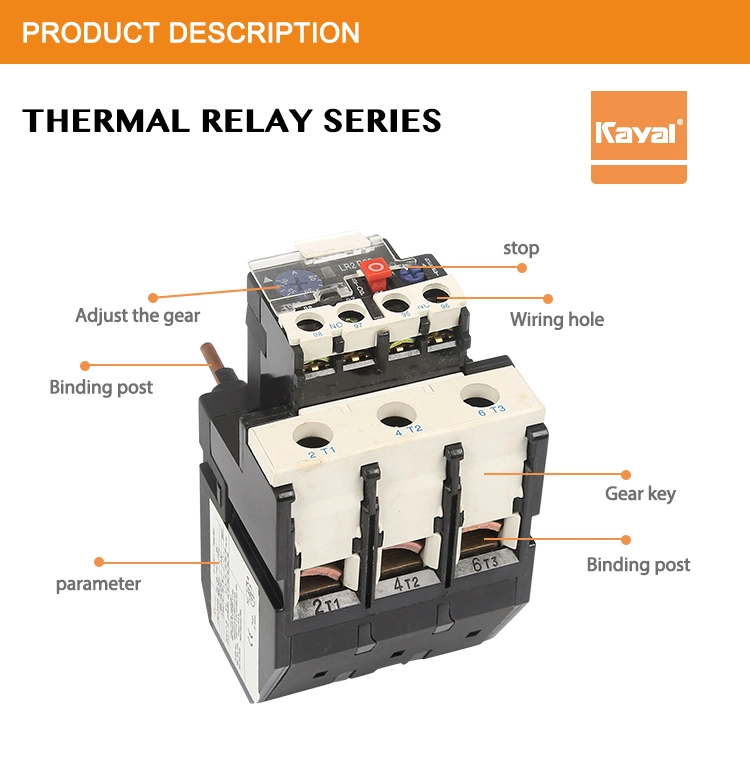 Factory Price Protective Thermal Overload Relay 240 Volt Relay Switch