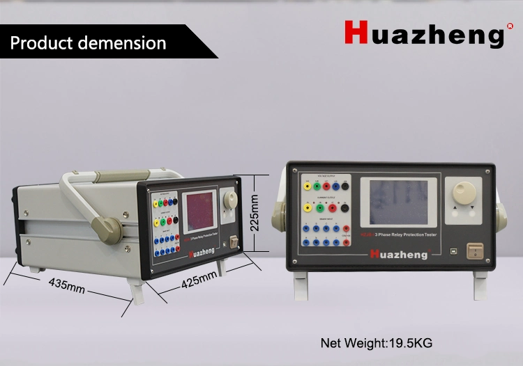 Three Phase Relay Test Set Secondary Current Injection Relay Tester