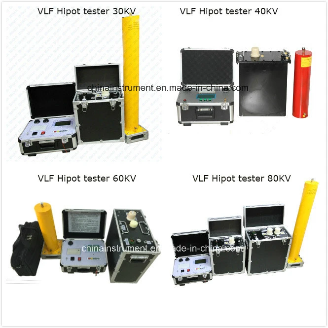 Portable Very Low Frequency High Voltage Withstand Tester Cable Hipot Tester