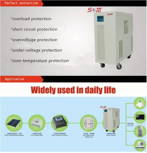 1kw Three Phase Power Frequency Solar Inverter for Electronic System