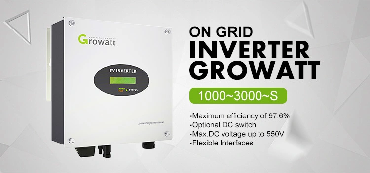 Growatt 3kw 2kw on Grid Single Phase 2500W Solar Inverter