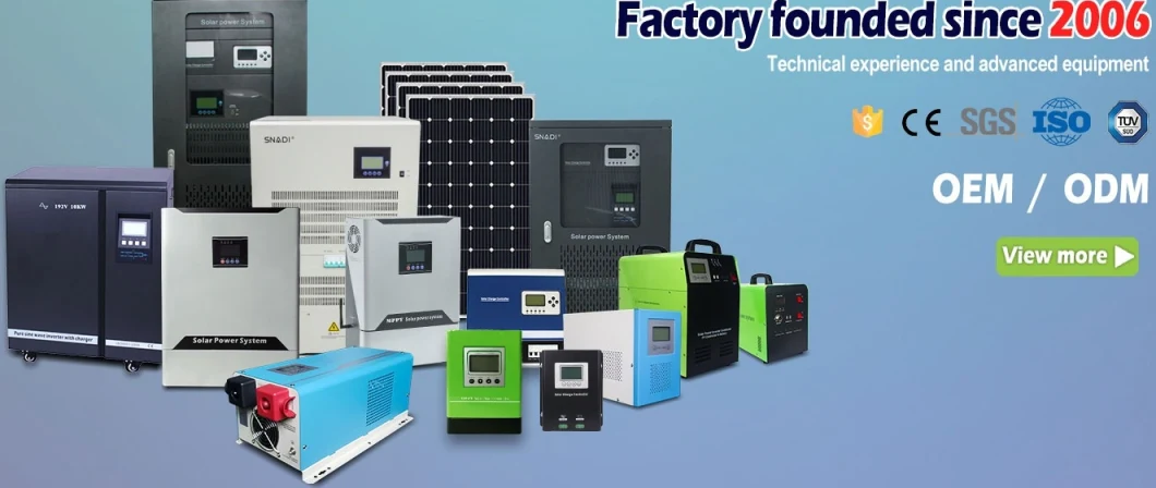 Highly Configured 5kVA Frequency Solar Inverter with Built in 100A MPPT Solar Controller