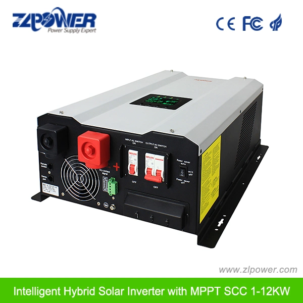 8000W 10kw 12kw MPPT Scc Pure Sine Wave Solar Inverter Hybrid Charger Inverter