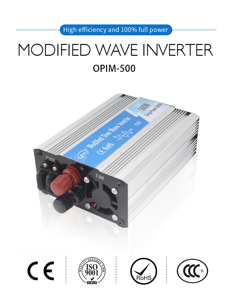 Power Inverter 500W 12V to 240V Modified Sine Wave Inverter for Solar System