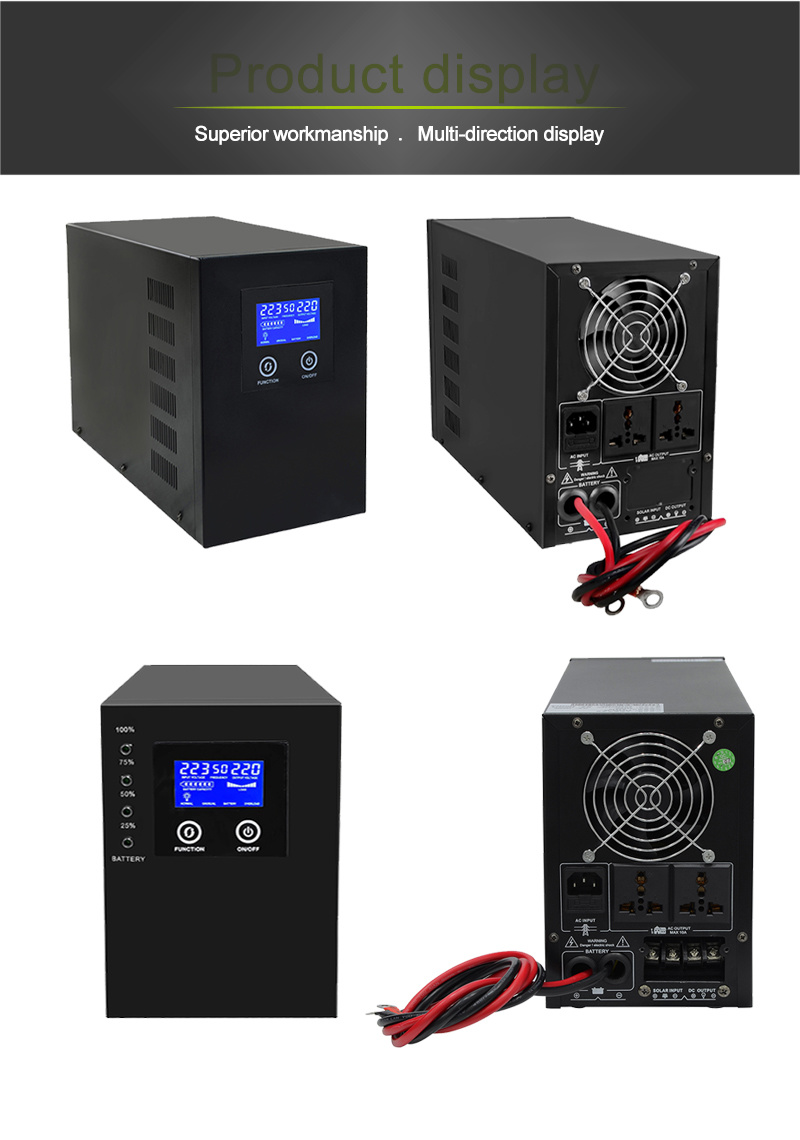 Sgn-6000W Inverter with Solar Contoller 6kVA Factory Inverter 4kw 5kw Inverter