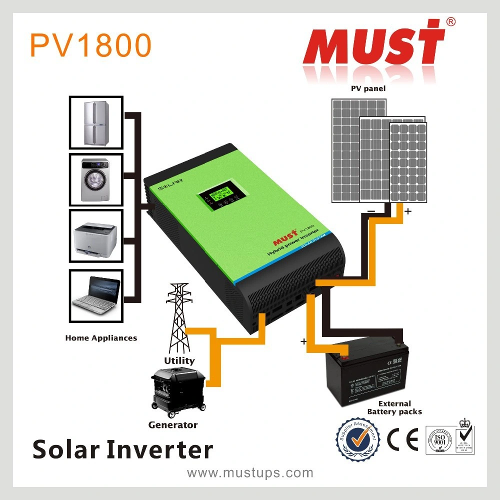 Intelligent Hybrid Solar Inverter 2000W-5000W Solar Inverter