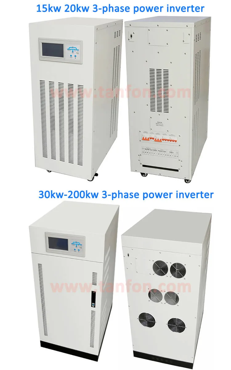 10kw 20kw Solar Inverted DC to 3 Phase AC Power Inverter 30kw Phase Inverter
