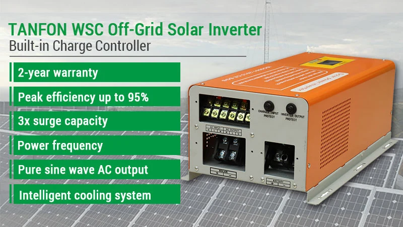 3kw 5kw Solar Inverter on off Grid 10000W Pure Sine Wave Power Inverter