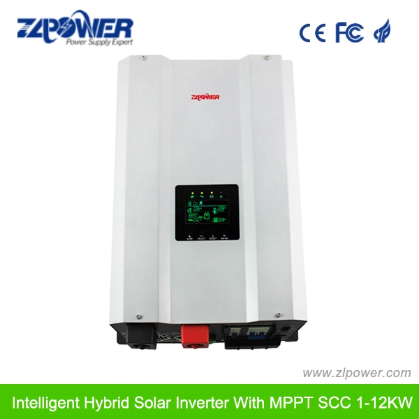 12kw 48VDC Hybrid off Grid Solar Panel Home Use UPS Solar Inverter