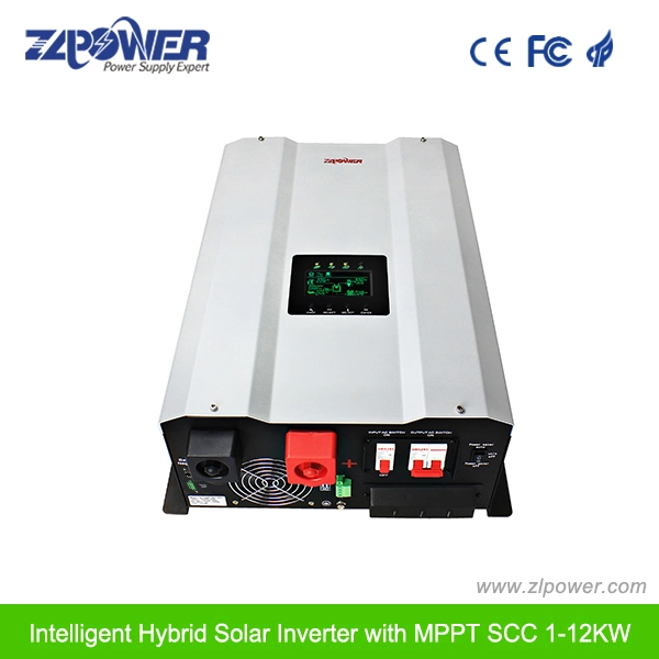 CE Approved Best Selling MPPT Solar Charge Controller 60A Solar Hybrid Inverter 5000W