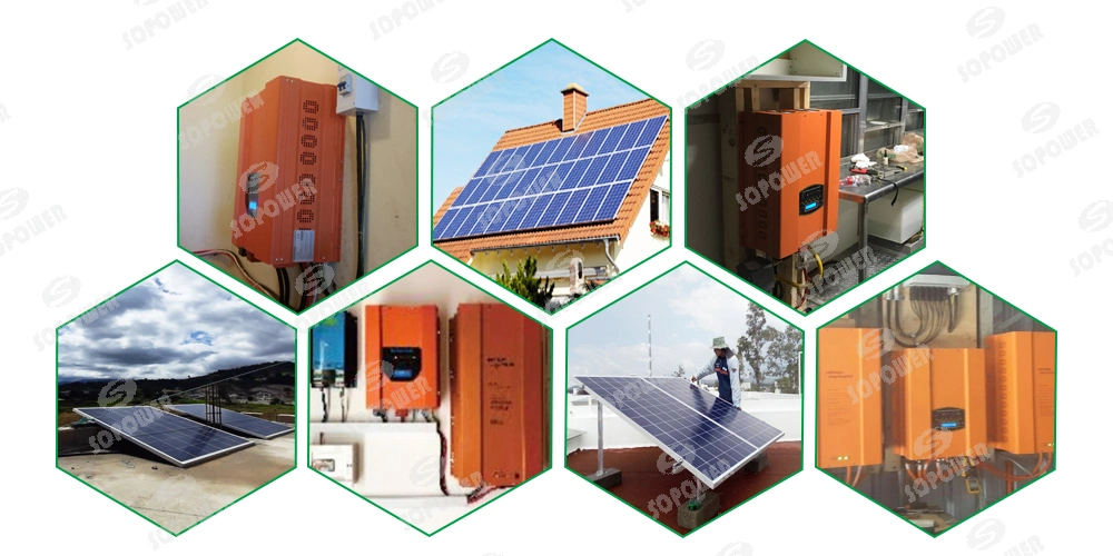 Home Solar Power System Use 12V 24V 48V DC 110V 220V AC 5kw Solar Inverter
